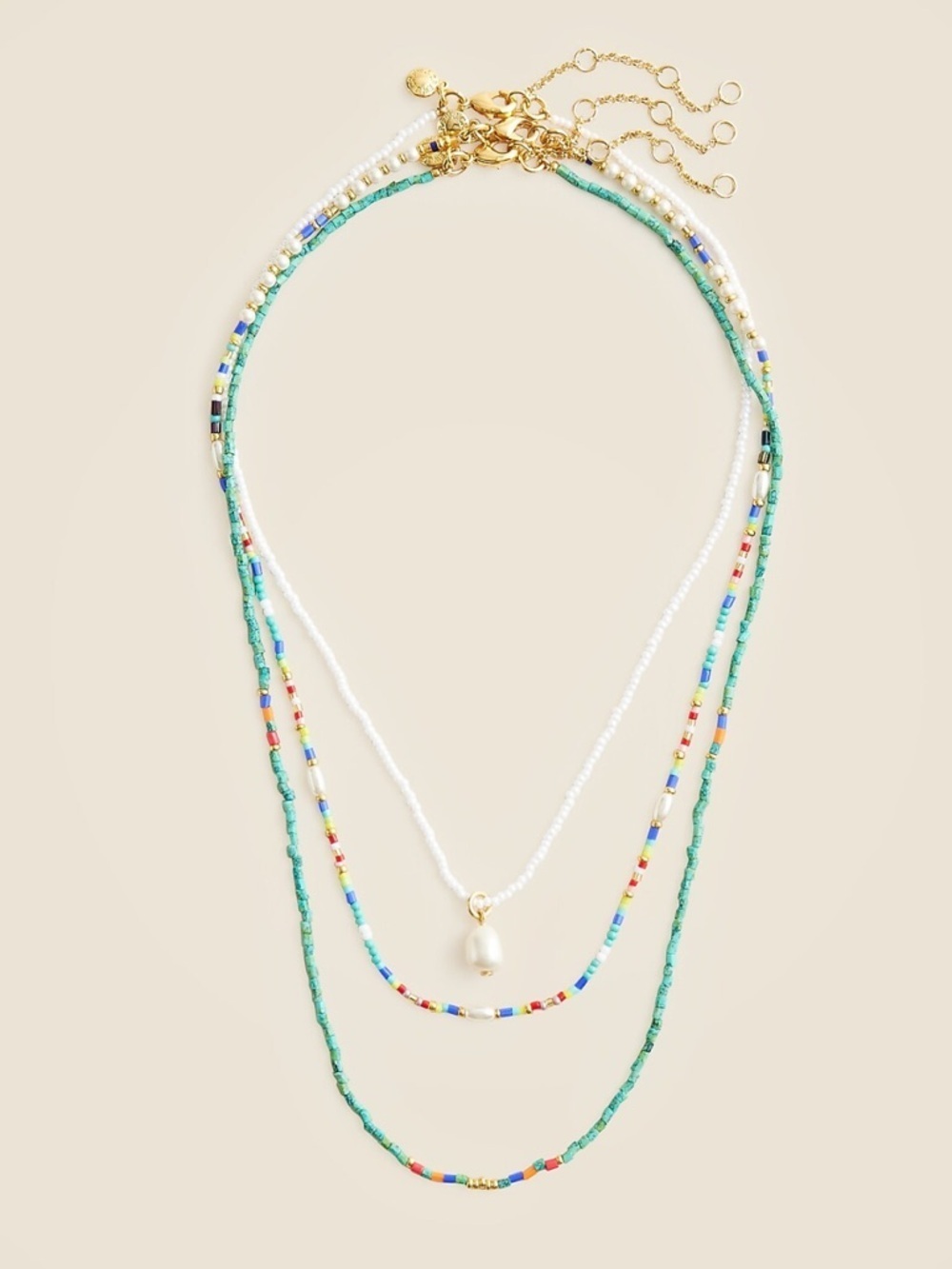 J crew Beaded necklaces